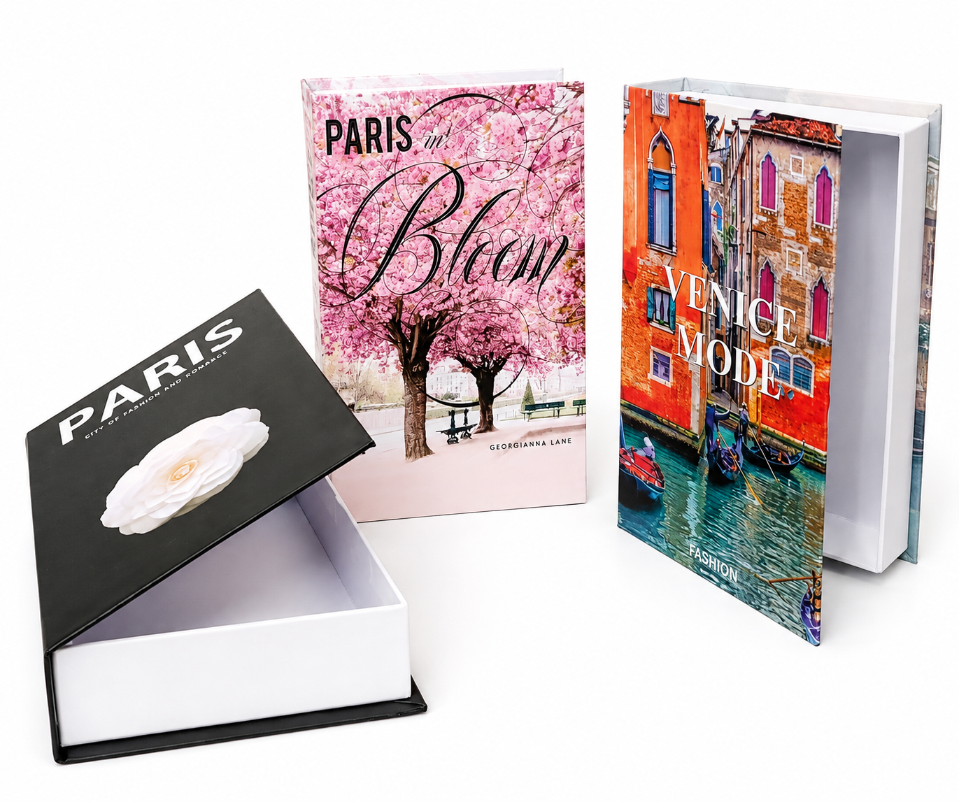 Paris Decorative Dummy Book Box – Luxury Coffee Table Storage Book | Home & Office Deco