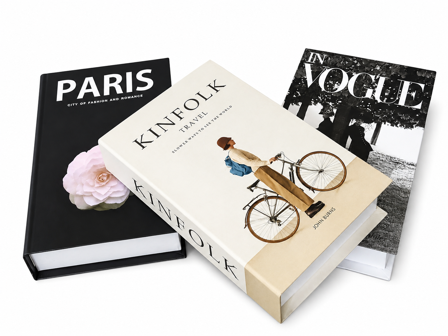 Paris Decorative Dummy Book Box – Luxury Coffee Table Storage Book | Home & Office Deco