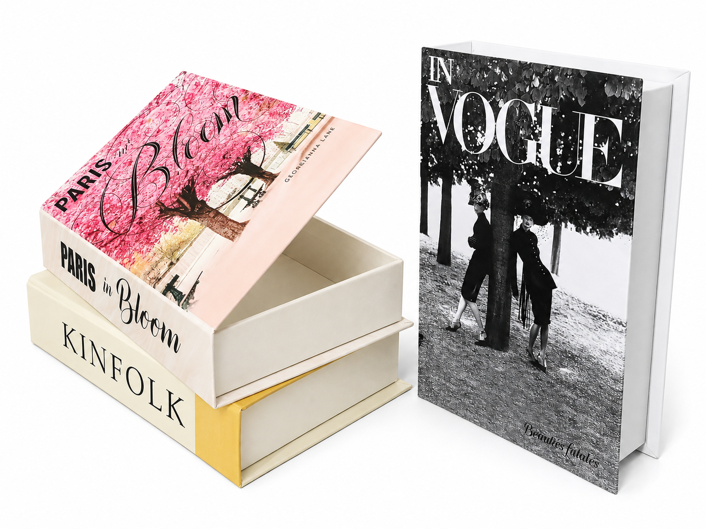Paris Decorative Dummy Book Box – Luxury Coffee Table Storage Book | Home & Office Deco