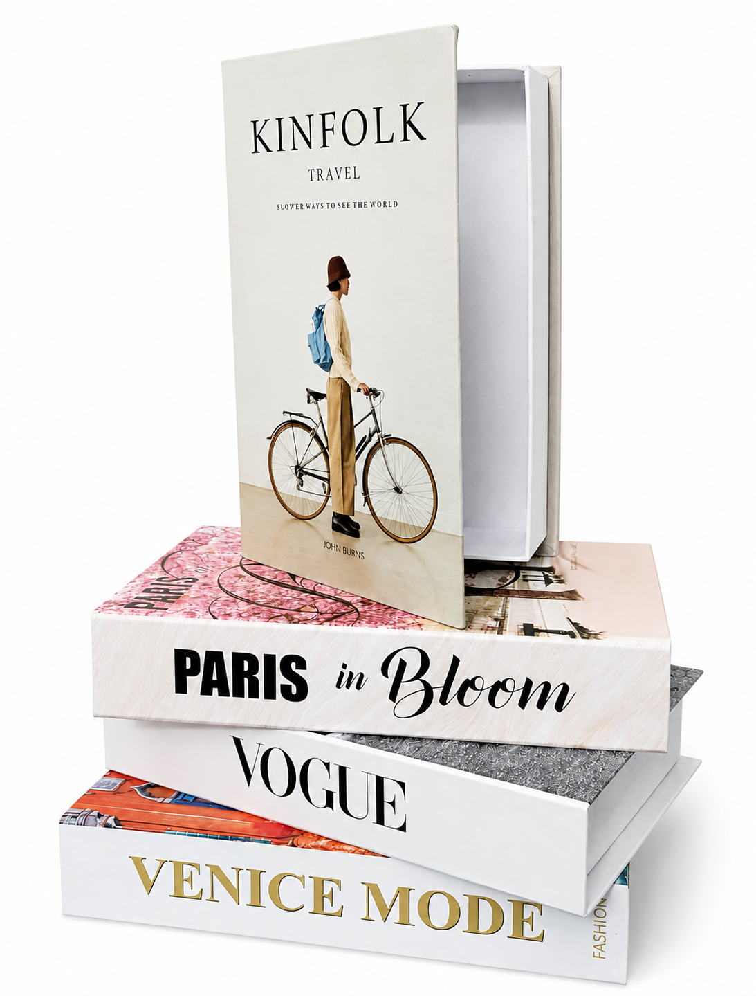 Paris Decorative Dummy Book Box – Luxury Coffee Table Storage Book | Home & Office Deco